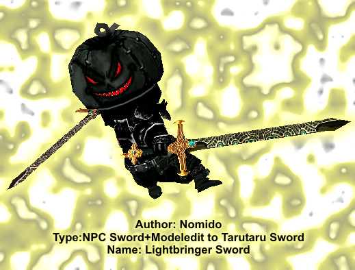 Lightbringer Sword Tarutaru